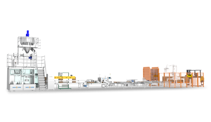 5-25Kg 袋裝固體智能生產(chǎn)線